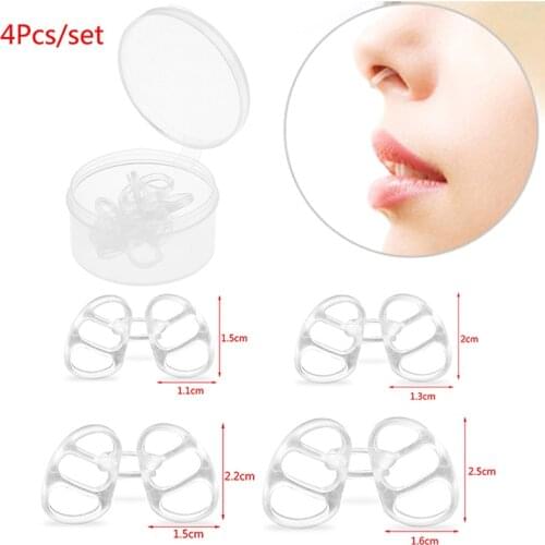 1/4Pcs Anti Snore Apnea Nose Clip Anti-Snoring Breathe Aid Stop Snore Device Stop Snoring Healthy Care Sleeping Aid Equipment