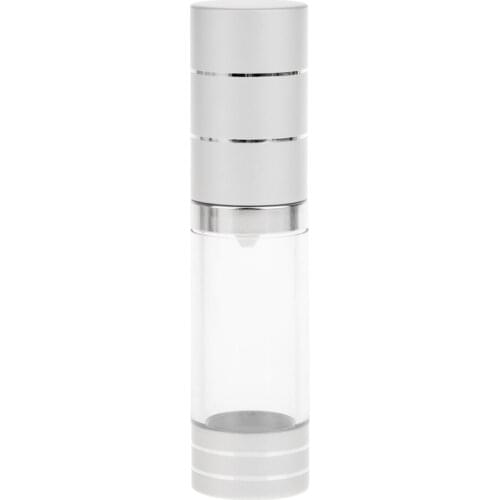 15ml Aluminum Refillable Empty Travel Packing Bottle Lotion Shampoo Bath Shower Container Press Bottle