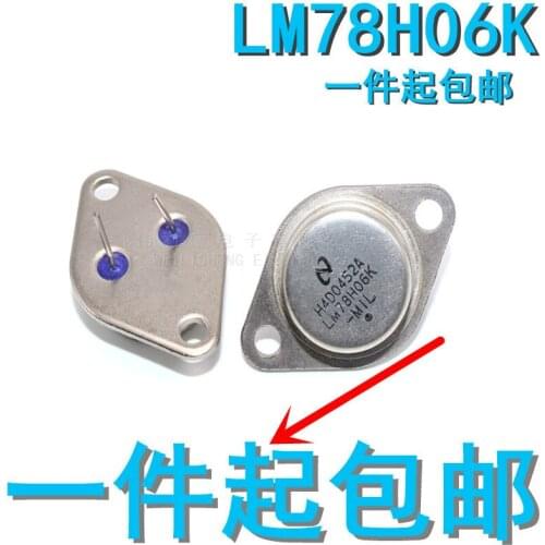 5pcs/lot Lm78h06k Voltage Regulator Tube Triple-Terminal Voltage-Regulator Tube 78h06k Iron Cap to-3 Brand New Spot