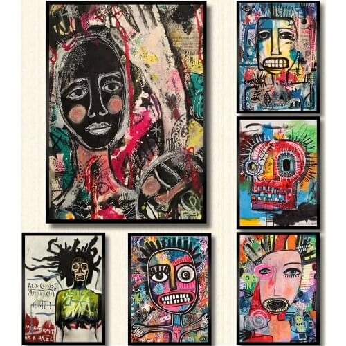 Abstract Wall Paintings Graffiti Canvas Wall Art Prints Graffiti Art Prints Modern Art Wall Pictures For Living Room Home Decor