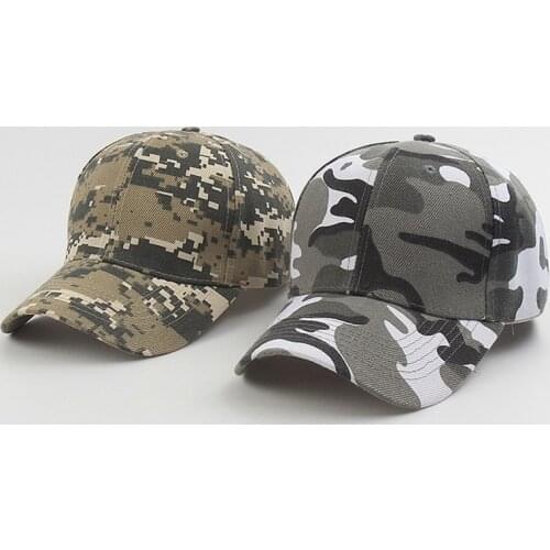 Baseball Cap Mens Spring/ Autumn Outdoor Sports Cap Summer Camouflage Sun Hat Korean Fashion Casual Hip-hop Hat Women SA727
