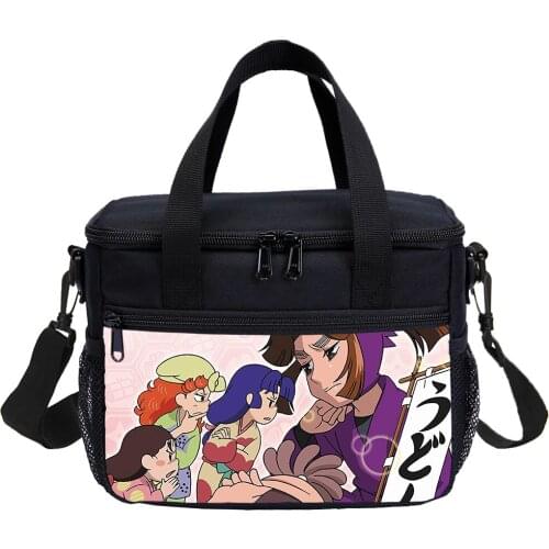 Children Lunch Bag Funny Cartoon Nintama Rantarou Cooler Bag 3D Printing Food Bag For Insulated Back To School Best Gift