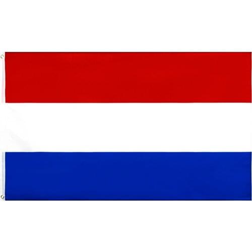 Jennifer hanging 90*150cm red white blue Koninkrijk der Nederlanden Netherlands Flag For Decoration