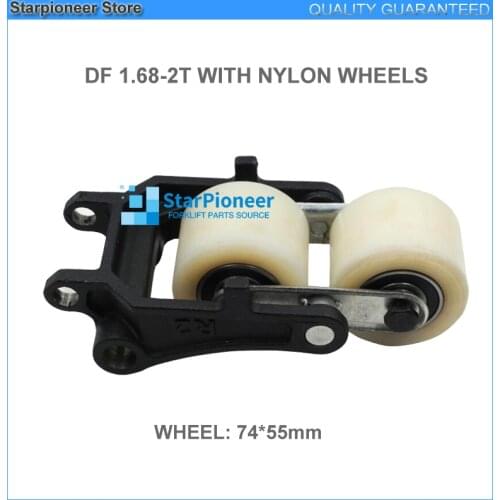Noblelift Hydraulic forklift Wheel frame with wheels Noblift Hydraulic Pallet Truck Wheel frame Nylon wheel