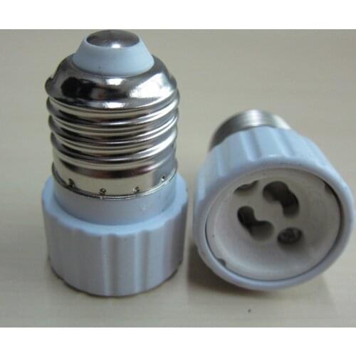 New Light Lamp Bulb Adapter Converter LED E27 To GU10 Socket Holder