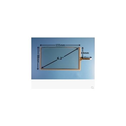 New 6.2 inch 155*88 resistive touch screen display on the outside flat screen handwriting