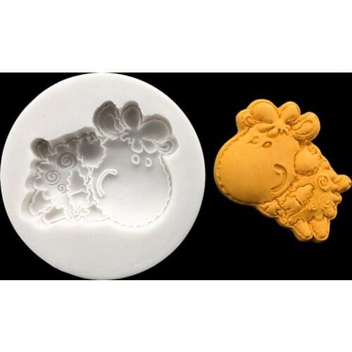 Sheep Silicone Sugarcraft Cupcake Baking Mold Fondant Cake Decorating Tools