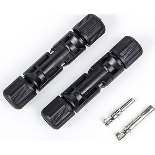 1 Set 16A 1 Pin 1000V Solar Panel Connector Male And Female Plug Solar System Photovoltaic Harness Waterproof Socket