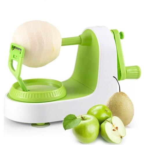 Creative Fruit Vegetable Tools Apple Peeler Peeling Multifunction orange Fruit Peeler Machine Cutting Apple Kitchen Accessories