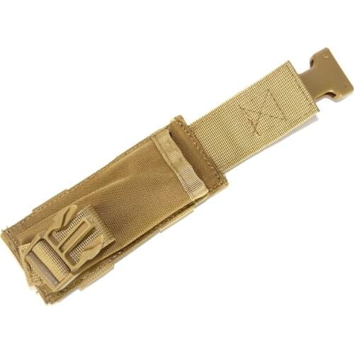 Military Molle Pouch Tactical Outdoor Single Pistol Magazine Pouch Hunting Airsoft Knife Flashlight Sheath Ammo Camo Bags