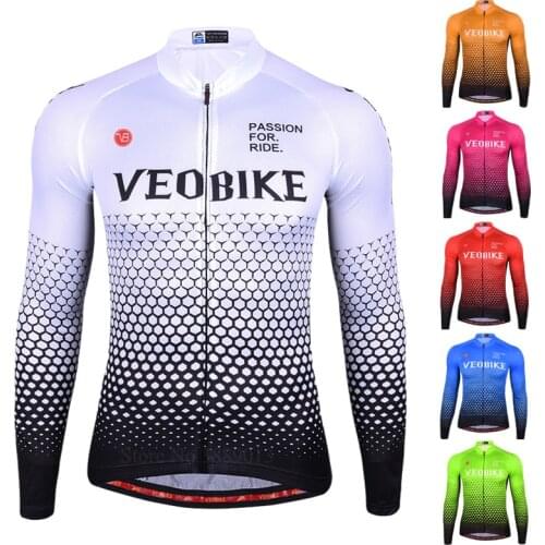 High Quality Cycling Jersey Men Long Sleeve Summer Bicycle Shirts Mtb Sportswear Pro Team Bike Tops Ciclismo Coat