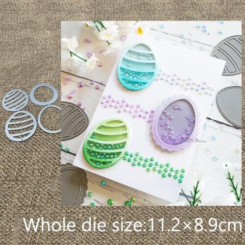 XLDesign Craft Metal Cutting Dies stencil mold Decorative Eggs decoration scrapbook Album Paper Card Craft Embossing die cuts