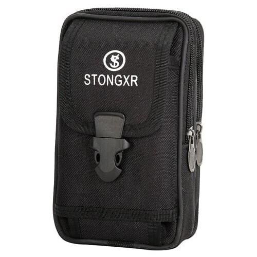 Mens Fanny Pack Mobile Phone Zipper Hasp Bag Men Canvas Coin Purse Waist Bags Packs Sport Running Man Billfold Purses Pocket