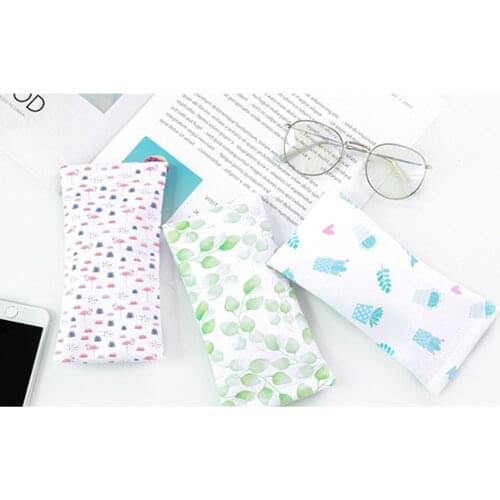 1pc Waterproof Scratch-proof Portable Glasses Pouch Eyeglasses Protector Container Bag Fashion Sunglasses Reading Glasses Cases