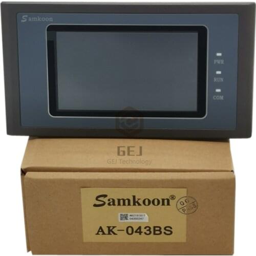 4.3inch AK-043BS Samkoon DC 24V 480*272 Resolution Touch Screen HMI