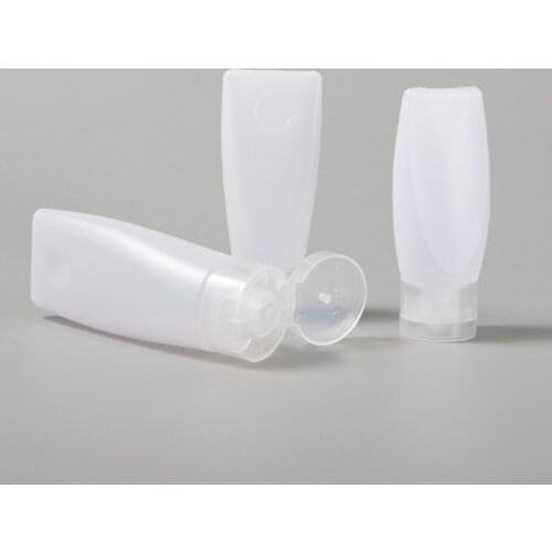 5PCS 30/40/60g Refillable Bottles Empty Frosted Soft Refillable Plastic Lotion Tubes Squeeze Travel Cosmetic Container Bottle