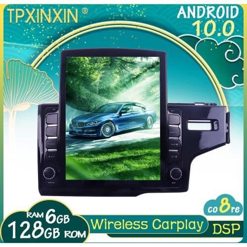 10.0 For Honda Fit RHD 2014-2017 Android Car Stereo Car Radio with Screen Tesla Radio Player Car GPS Navigation Head Unit