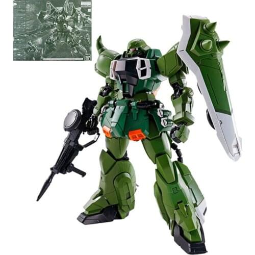 BANDAI PB Limited MG Gundam Blaze Zaku Green Phantom/Warrior Kids Assembled Toy Robot Anime Action Figure Model Collection Gifts