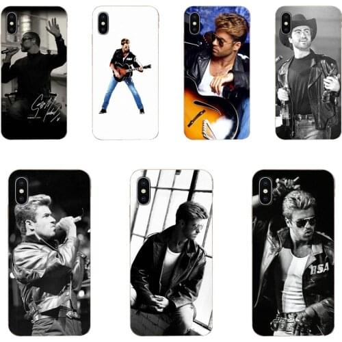 George Michael Handsome Singer Unbelievable For iPhone 11 Pro Max Plus Pro X XS Max XR 8 7 6S SE 4S 5 5C 5S SE 2020 TPU Covers
