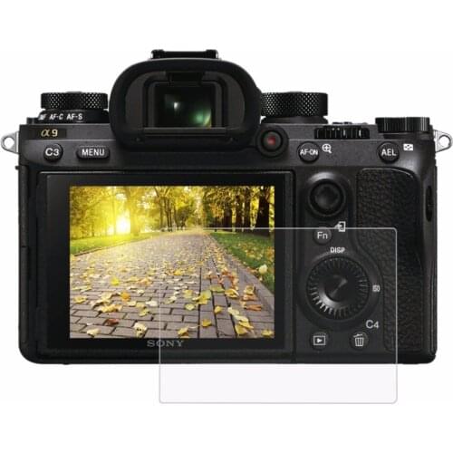 For Sony ILCE-9 A9 Camera Accessories 2.5D Curved Edge 9H Surface Hardness Tempered Glass LCD Screen Protector Glass Film