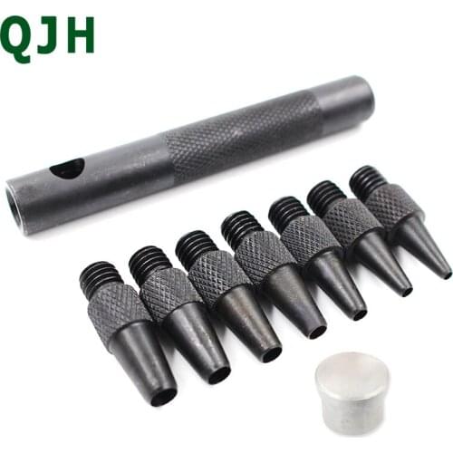 Leather Punch Hole Tool Leather Belt Punch Tool Replace Tube With Hand Tool Belt Punching Puncher Round Belt Punch Leather Tool