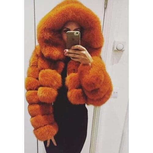 Hugrich Artificial Fur Coats