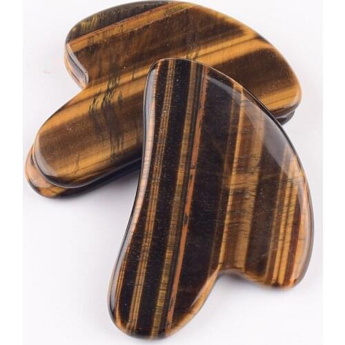 China Traditional Gua Sha Spa Body Face Healing Wood Style Guasha Board Facial Slimming Lifting Jade Stone Massager