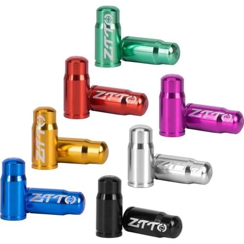 14pcs Bicycle Tire Valve Caps Ultralight Aluminum Mountain Road Bike Valve Cap for Presta Tire Valve Protector Dust Covers