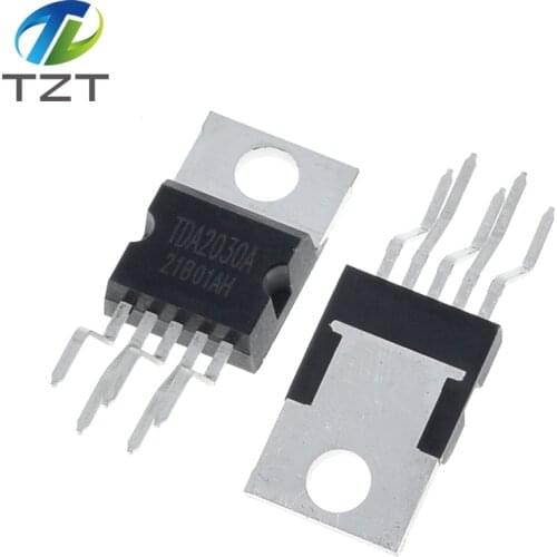 10pcs TDA2030 TO220-5 TDA2030A TO-220 linear audio amplifier short-circuit and thermal protection IC