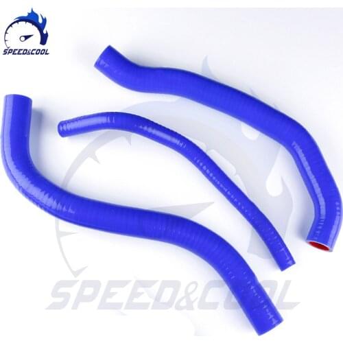 Motorcycle Silicone Radiator Coolant Tube Pipe Hose Kit For SUZUKI GSXR600 GSX R 600 1997
