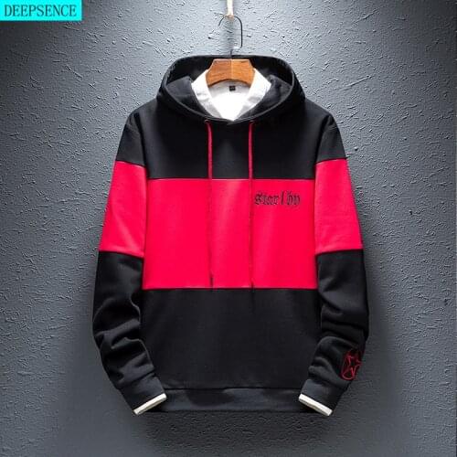 Hoodie Mens Long-Sleeved Autumn and Winter Hooded Bottoming Shirt Trend Korean Men Spring and Autumn Clothes Youth Hoodies Men