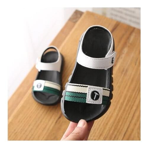 2020 new summer childrens sandals for boys and girls anti-slip, soft soles, all-purpose, baby beach shoes and childrens sandal