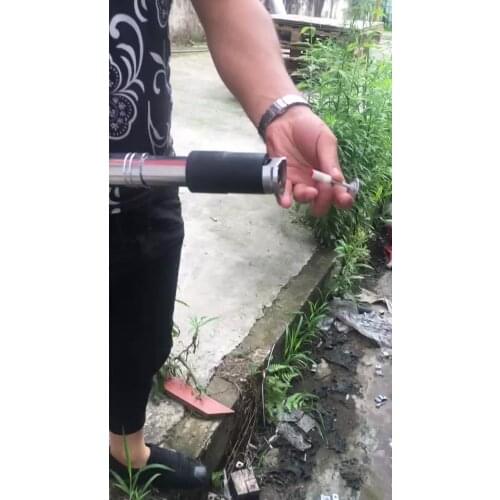 Silenced Ceiling Shooting Nail Gun with Silencer