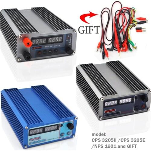 CPS 3205II 3205EVersion Mini Adjustable Digital Switch DC Power Supply NPS 1601 WATT With Lock Function 0.001A 0.01V 32V 30V 5A