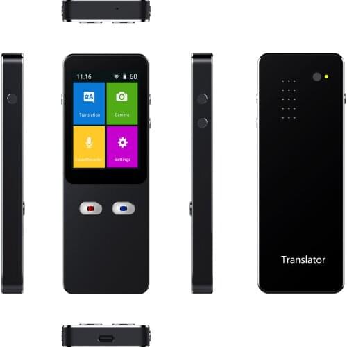 Smart Translator T9+ Support Wifi Hotspot Offline Fast Voice Recognition AI Translator
