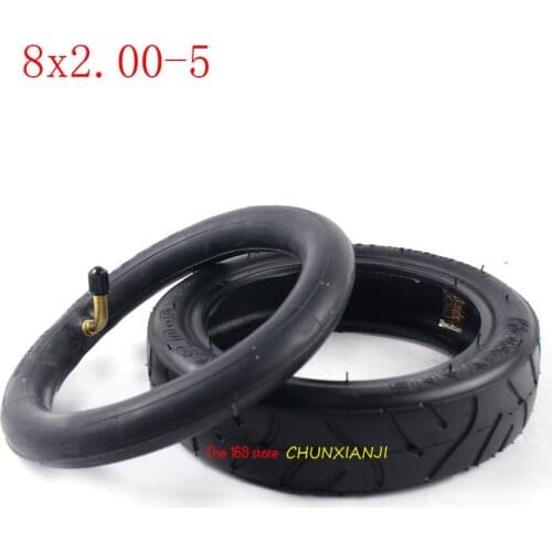 High performance 8X2.0-5 tube tyre for Electric scooter baby trolley 8 inch pneumatic tire 8*2.00-5 tire inner tube