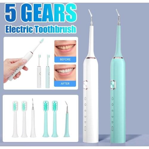 Sonic Electric Toothbrush Ultrasonic Smart Tooth Brush Whitening Teeth Rechargeable Waterproof Automatic Tooth Brush Set