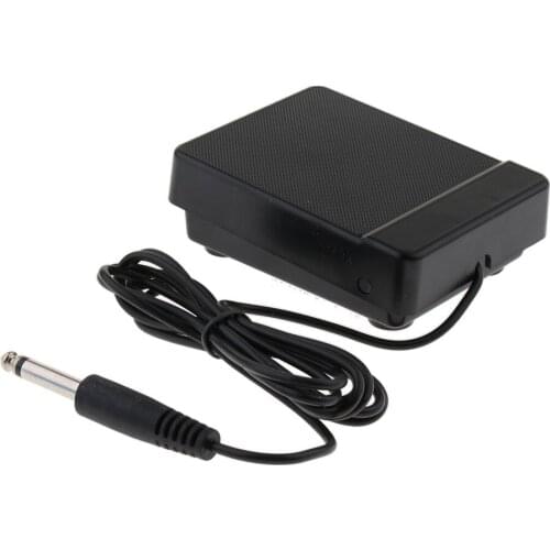 1pc Electronic Piano Sustain Pedal Foot Switch DIY 61/88key W/ 6.3mm Plug