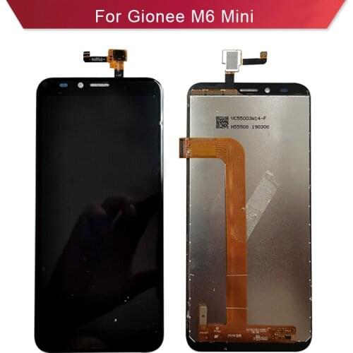 100% Test For Gionee M6 Mini LCD Display Touch Screen Glass Digitizer Complete Assembly Replacement Parts