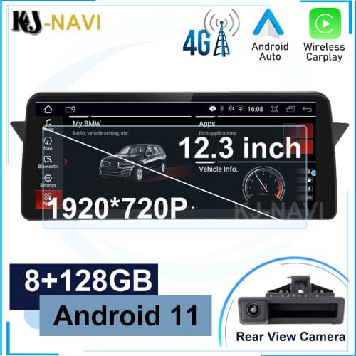 6GB+128GB Android 10 Car Radio Stereo Player GPS Navigation for BMW X1 E84 (2018-2019) CIC System
