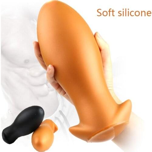 Sexy Huge Anal Plug Silicone Butt Plug Male Prostate Massage Anus Dilator Adult Masturbation Sex Toy Women Anal Sex Sex Product