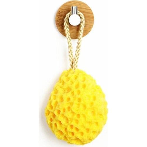 Bamboo Towel Hooks 1pc Steel Strong Suction Bathroom Holder Decorative Key Hat Bag Shovel Hanger Kitchen Clothes Rack L0B9