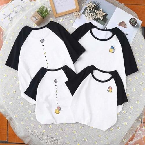 BitLamb T-shirts For Dad And Son For A Photo Shoot