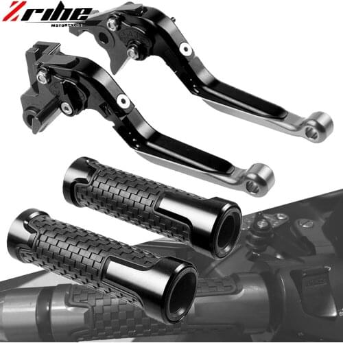 For Yamaha FZ6 FAZER 2004-2010 2005 2006 2007 2008 2009 Motorcycle Adjustable Folding Brake Clutch Levers Handlebar Hand Grips