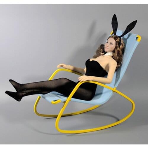 Zytoys Zy3007 1/6 Scale Soldier Beach Casual Alloy Rocking Chair Five-color 12-inch Figure Doll Scene Home Accessories In Stock