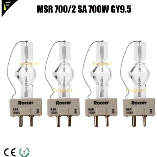 Msr700 gy9.5 Metal Halide Lamp MSR700SA Stage Moving Head Light Bulb msd700 sa 5600k Concert Studio Light Bulb msr700x4 Freeship