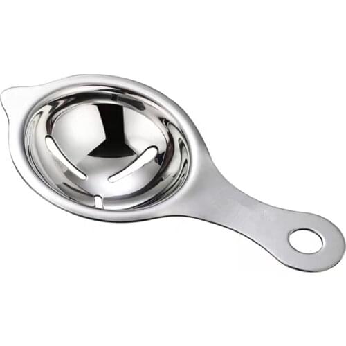 Stainless Steel Egg White Separator Tools Eggs Yolk Filter Gadgets Kitchen Accessories Separating Funnel Spoon Egg Divider Tool