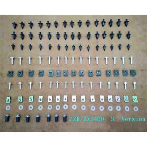 Fairing Bodywork Kit Bolts Screws For Fit For Kawasaki ZZR/ZX1400 S Version 2016-2017