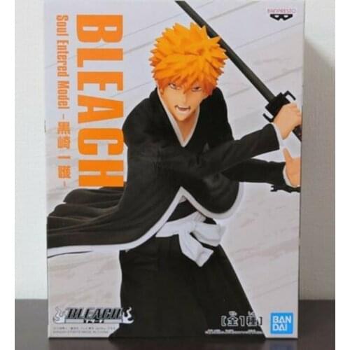Presale Original Banpresto Bleach Soul Entered Model Kurosaki ichigo Action Figure Kid Model Toys Anime Figurals Brinquedos