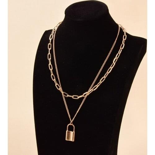 Necklace цепь на шею Chain Necklace for Women Collier Perle Femme Capsule One Piece Necklaces Choker Bijoux Femme Jewelry